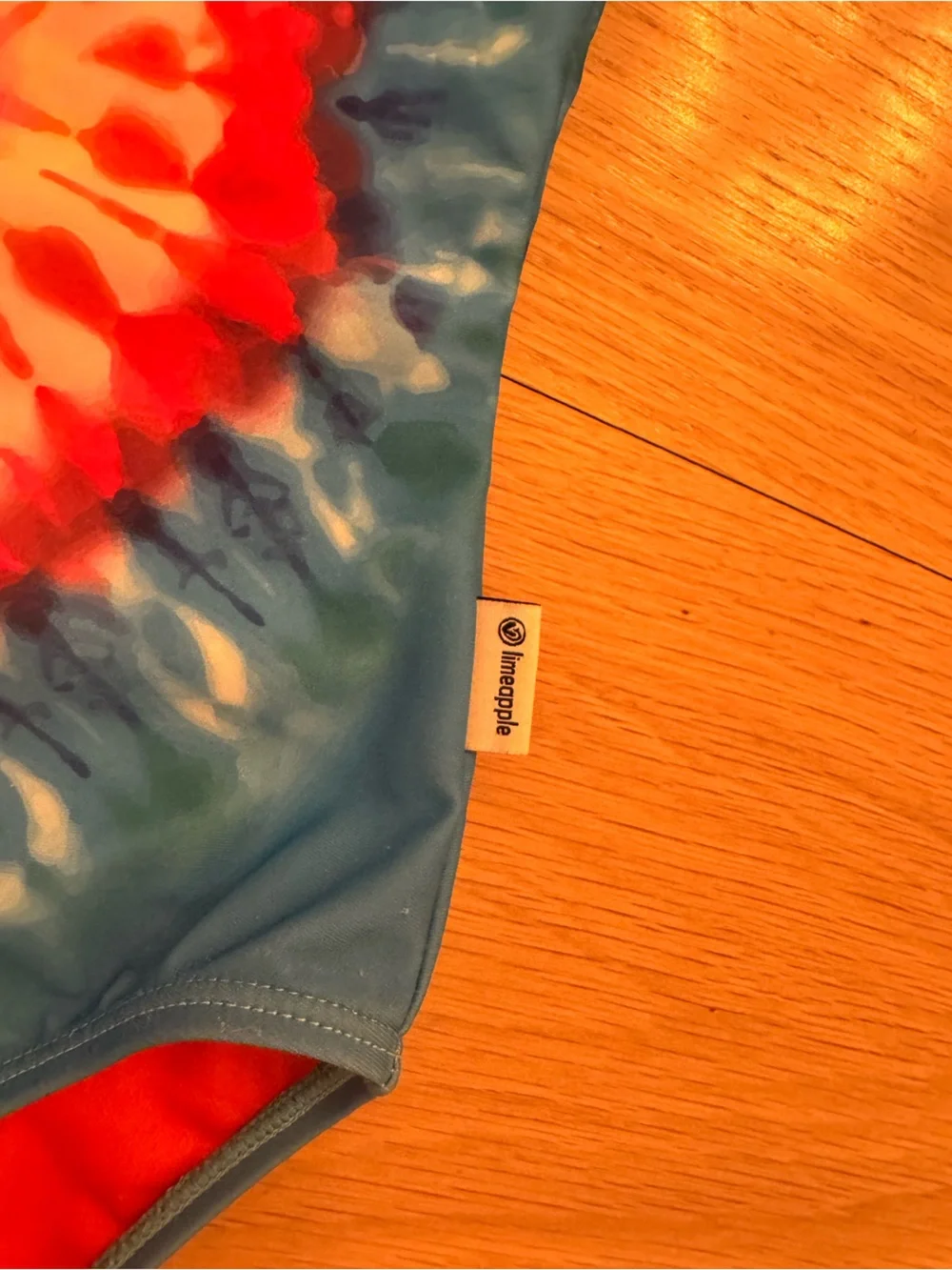 Limeapple Tie Dye Girls One Piece Swim Size 8